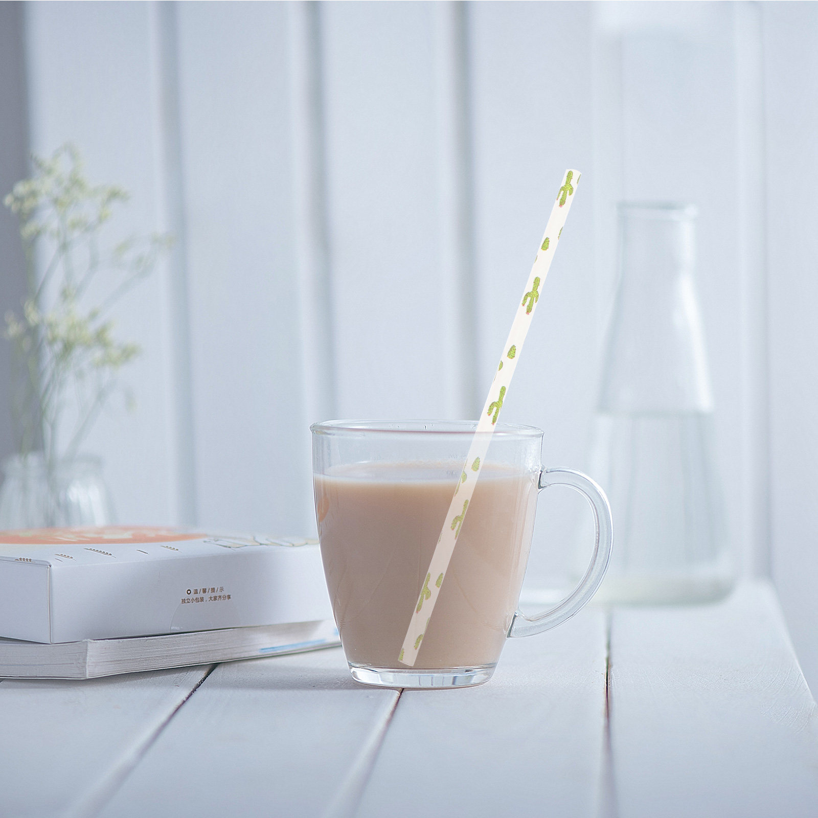 Paper Straw Color - 100Pcs Eco Friendly Paper Straws Colorful