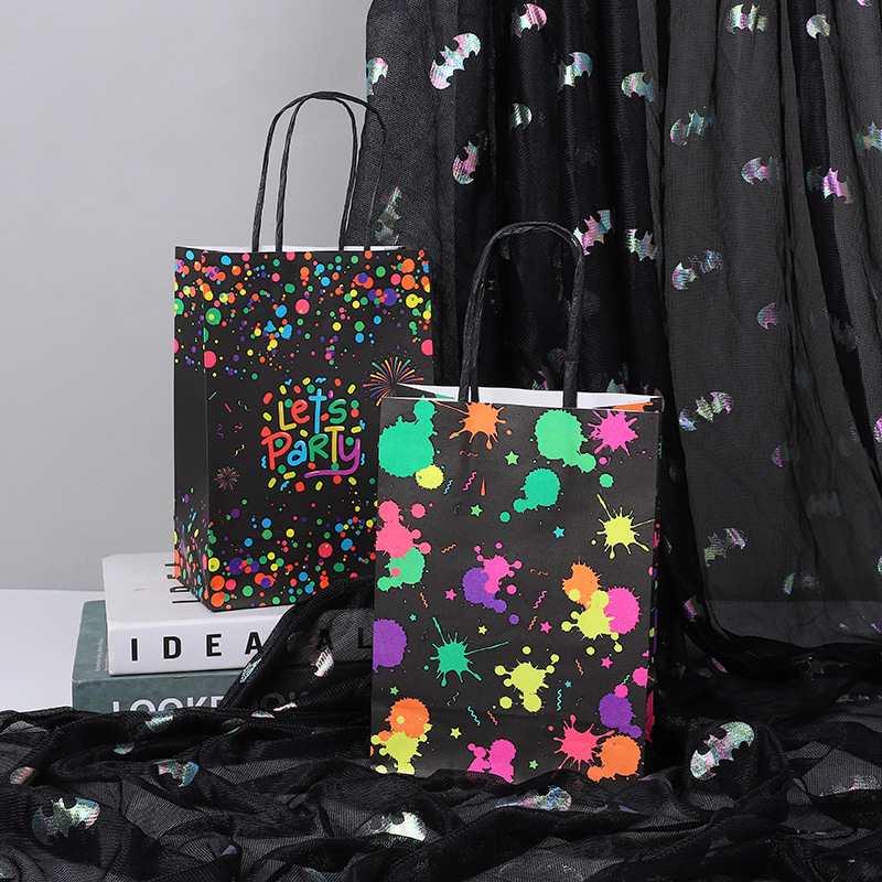 Glow In Dark Paper Gift Bag Ne - огляд і ціна Let'S Party Event Supply