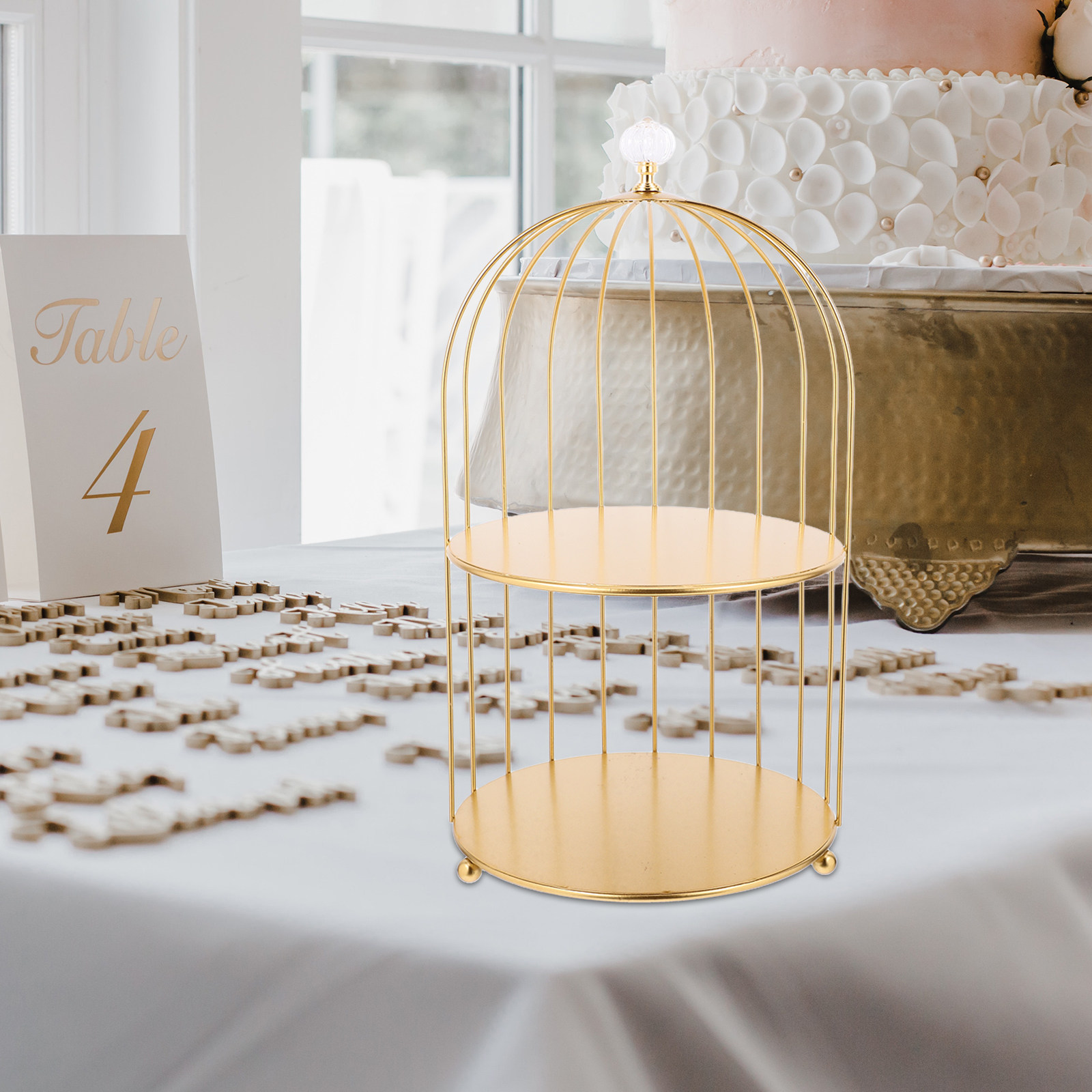 Birdcage 2 Tier Cupcake Stand  - огляд і ціна Cupcake Stand Tier
