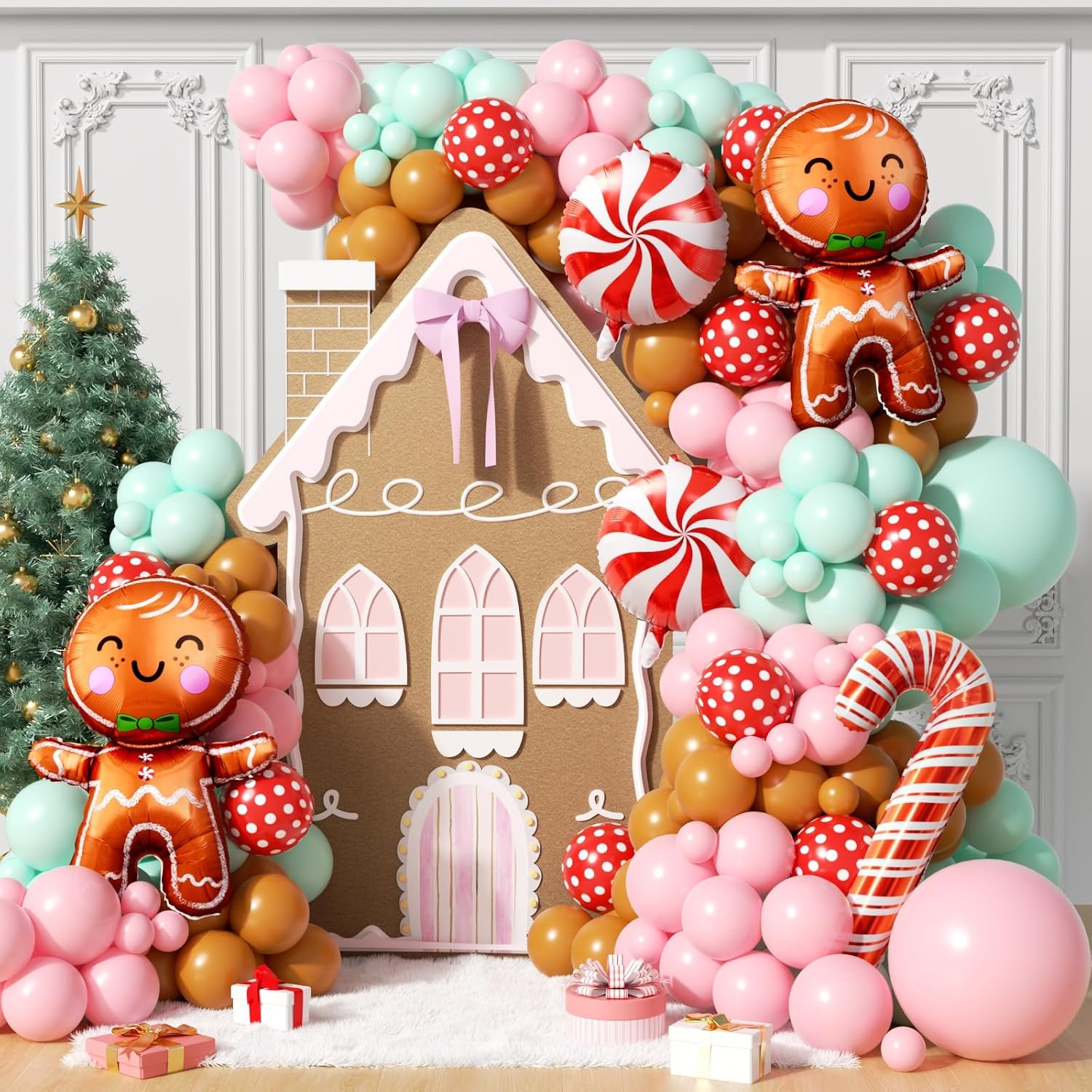 160Pcs Christmas Balloon Arch  - огляд і ціна Balloon Arch Kit