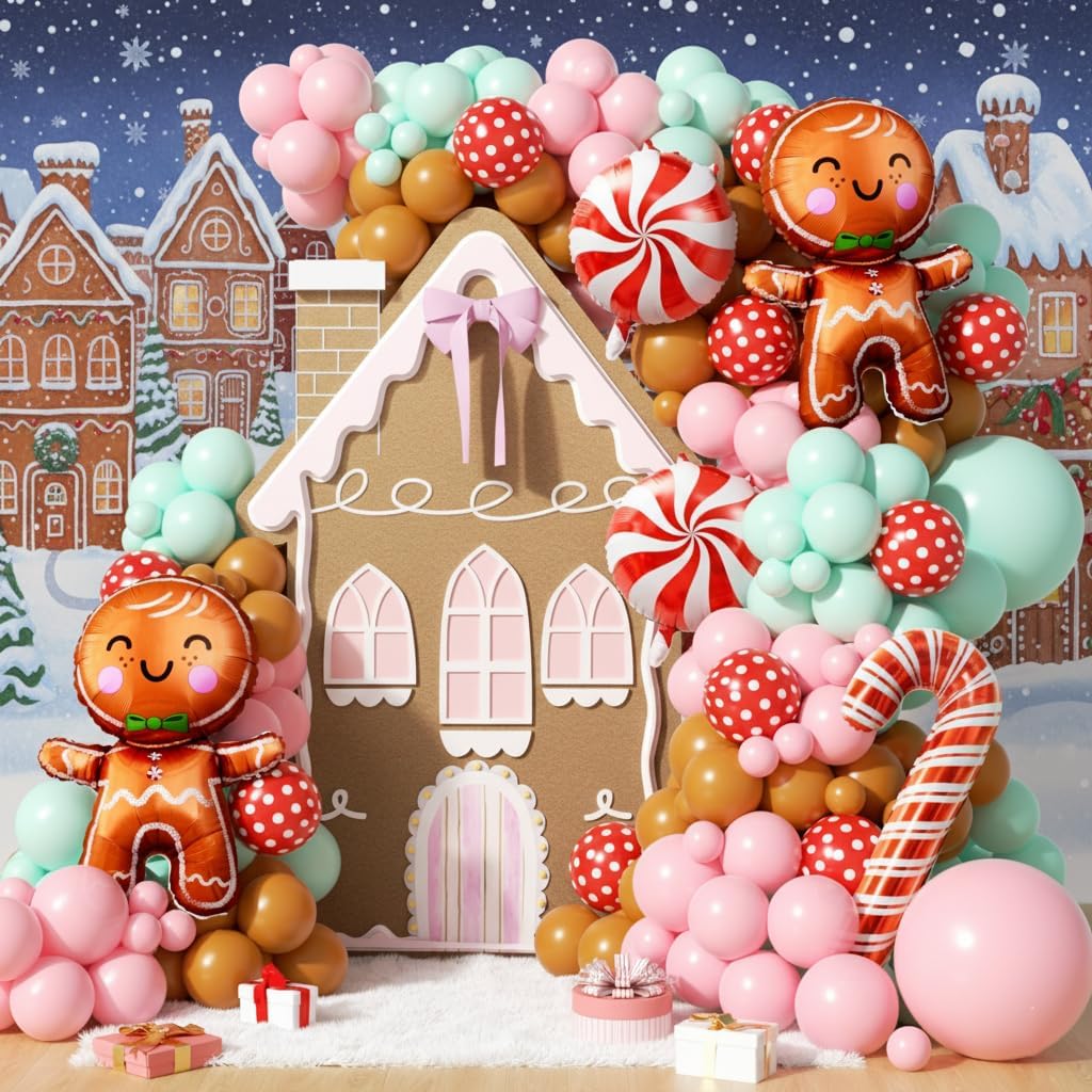 160Pcs Christmas Balloon Arch  - огляд і ціна Balloon Arch Kit
