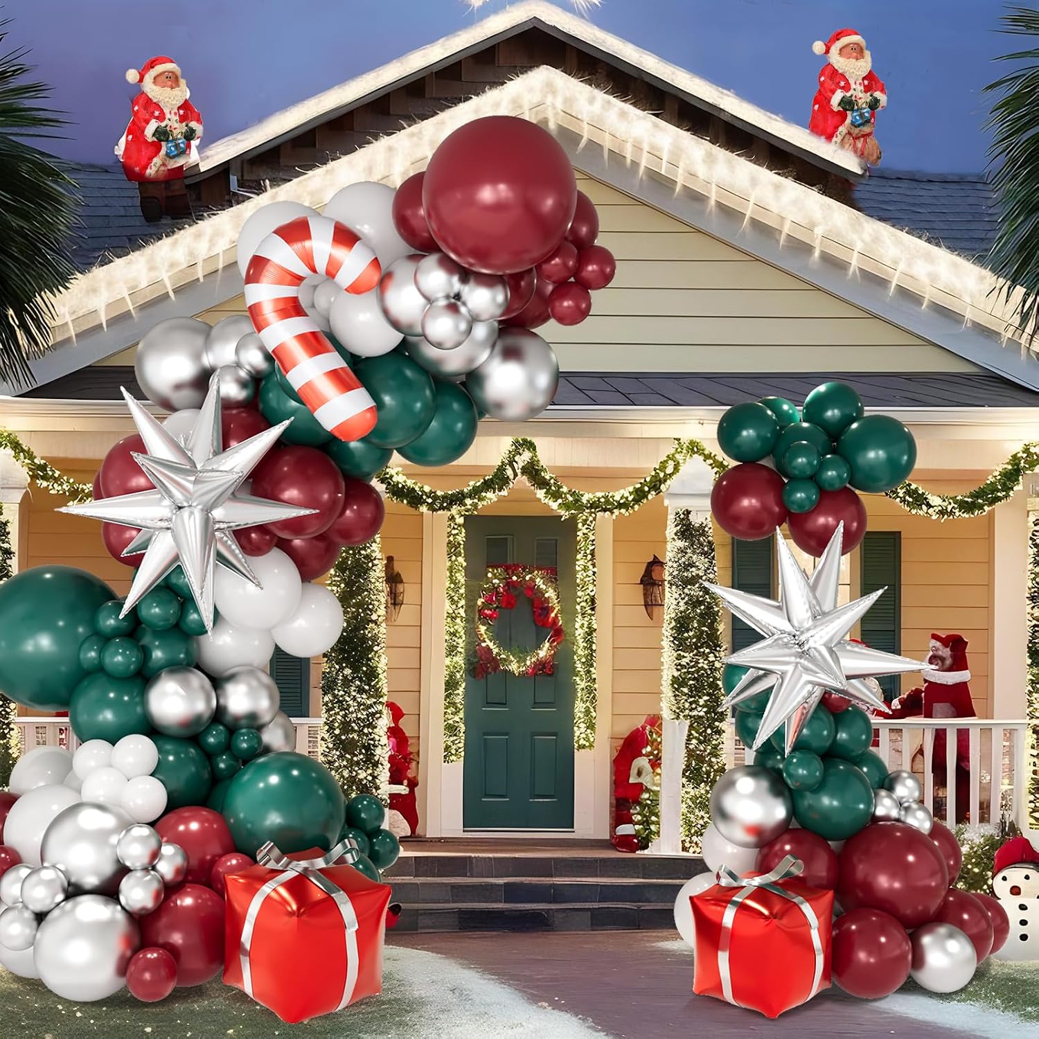 Christmas Balloon Garland Arch - огляд і ціна Balloon Arch Kit
