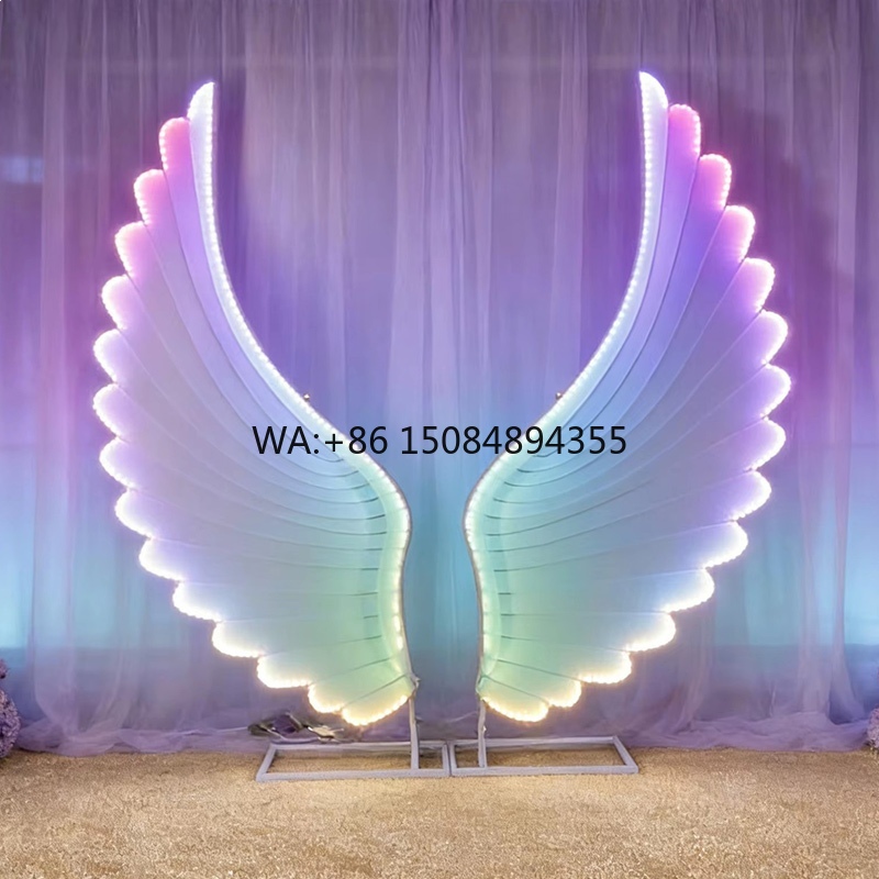 Glowing Angel Wings Light Prop - огляд і ціна Neon Sign Party