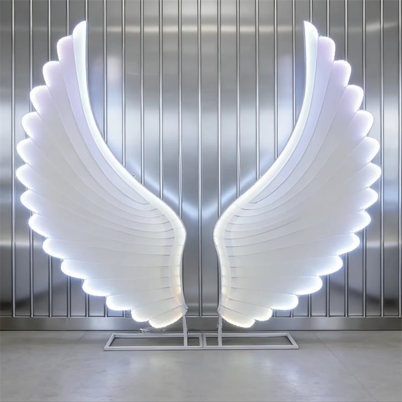 Glowing Angel Wings Light Prop - огляд і ціна Neon Sign Party