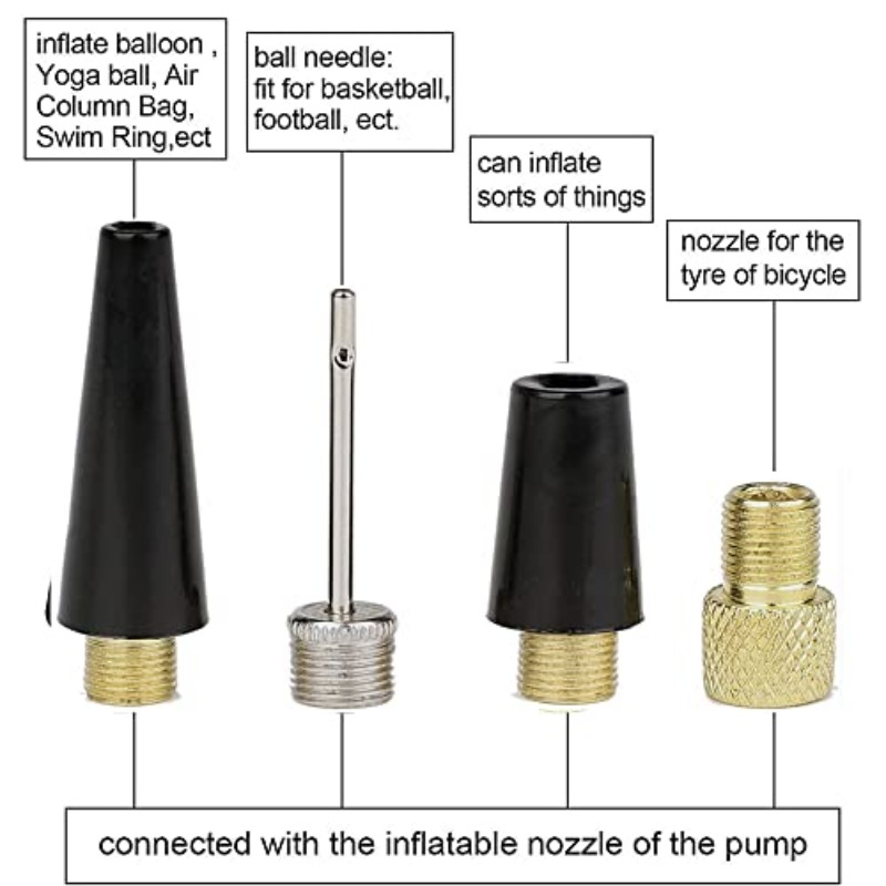M6 M8 Tire Inflator Extension  - огляд і ціна Balloon Pump Hand