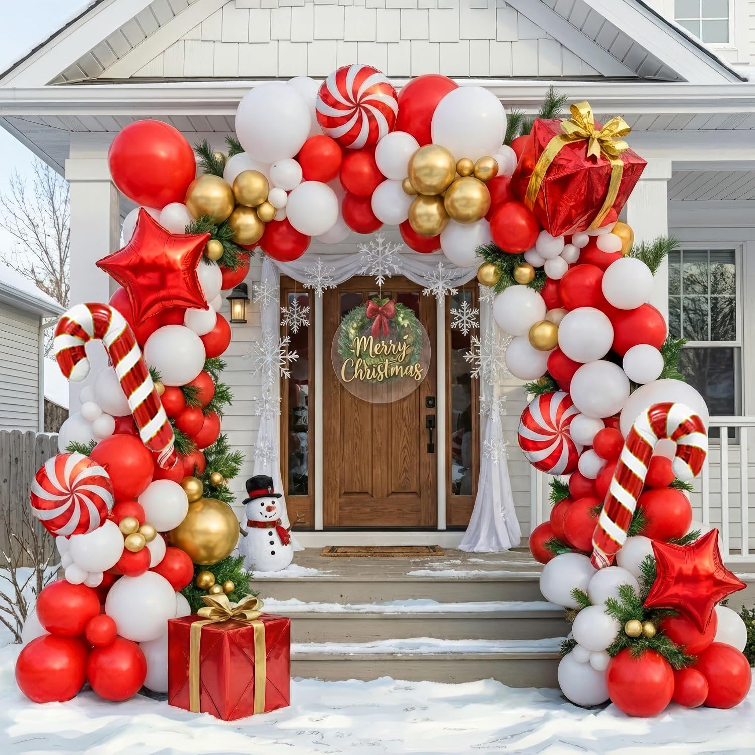 139PCS Christmas Balloon Arch  - огляд і ціна Balloon Arch Kit