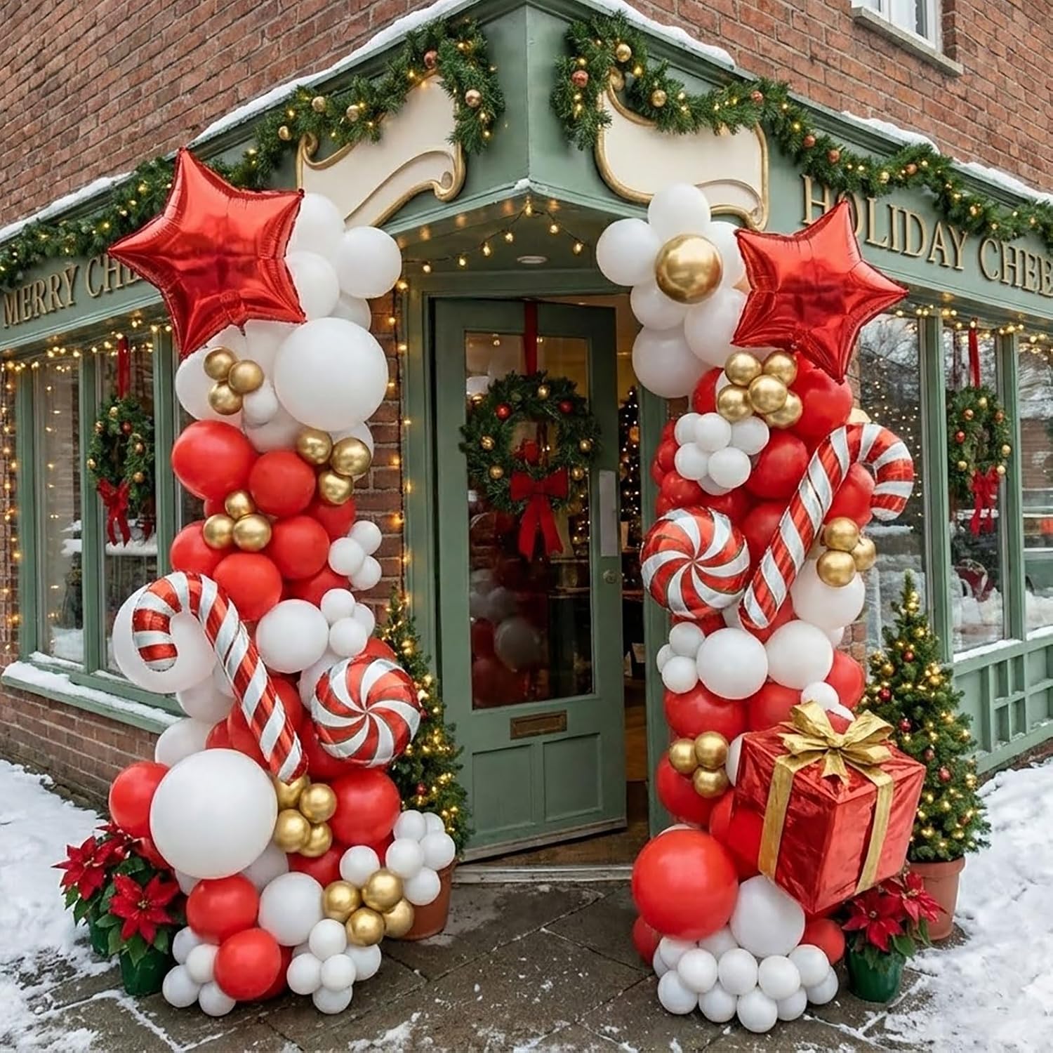 139PCS Christmas Balloon Arch  - огляд і ціна Balloon Arch Kit