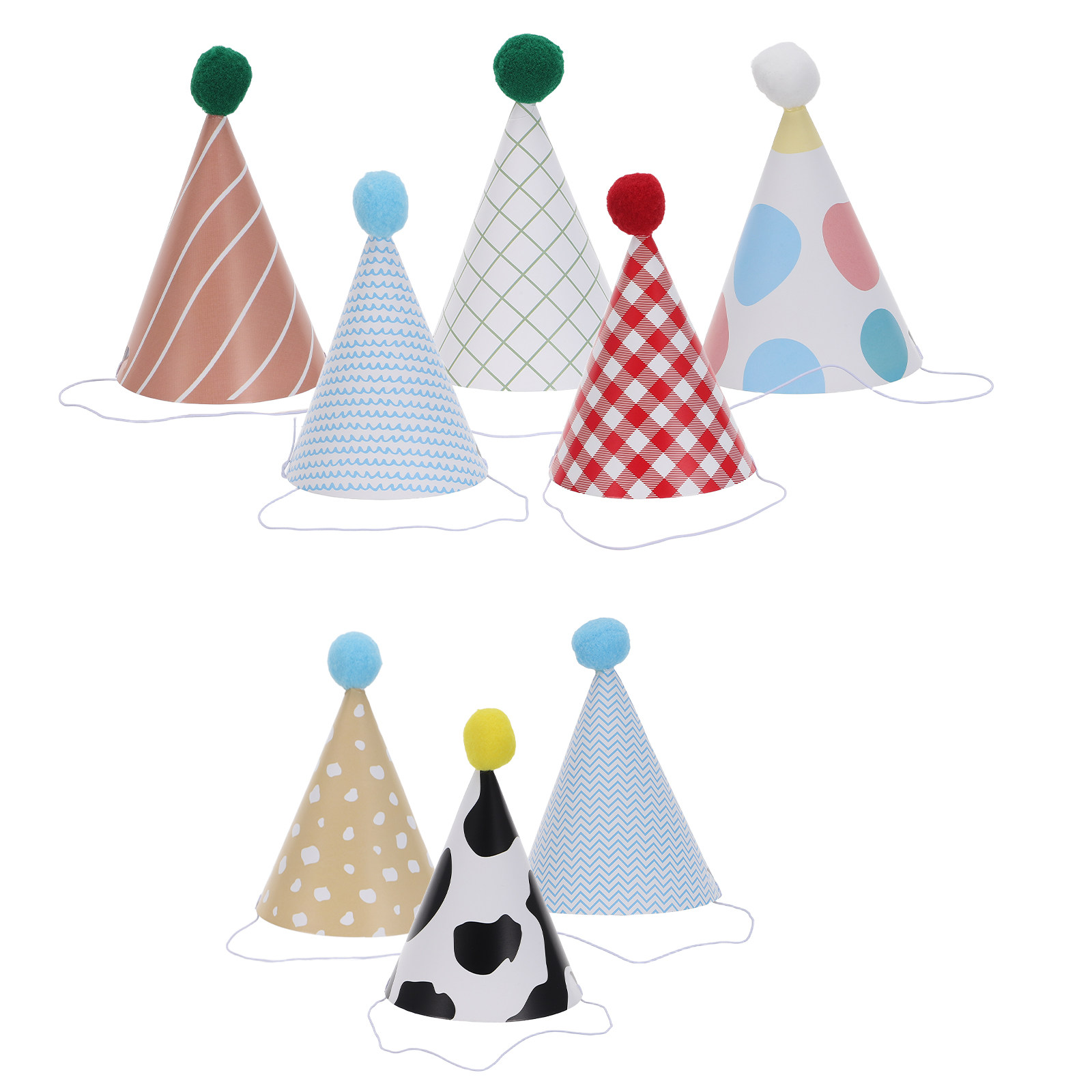 9Pcs Birthday Party Hats Paper - огляд і ціна Party Hat Cone