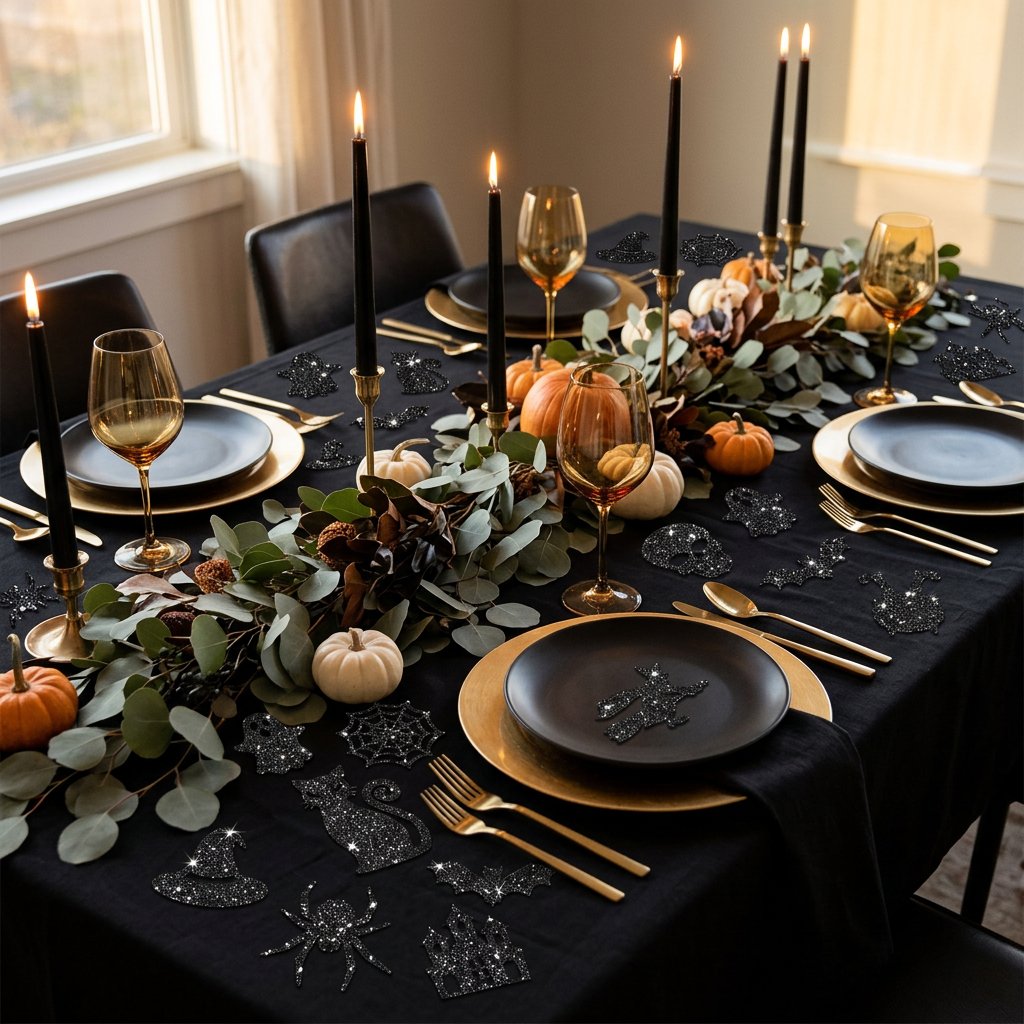 Halloween Confetti 120Pcs Glit - огляд і ціна Papercraft Supply Confetti