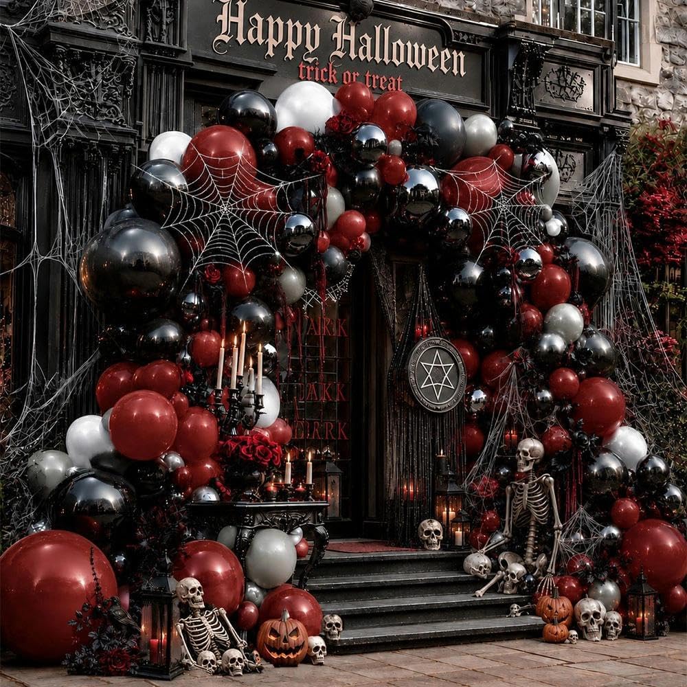 Dark Red Black Balloon Arch Ki - огляд і ціна Balloon Arch Kit
