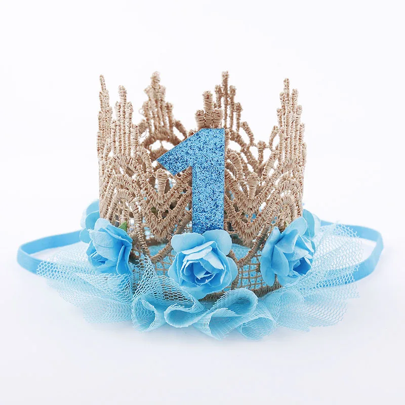 1st Birthday Crown Hat Flower  - огляд і ціна Party Hat Cone